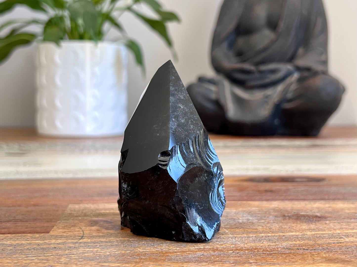 Obsidian Rough/ Polished Point