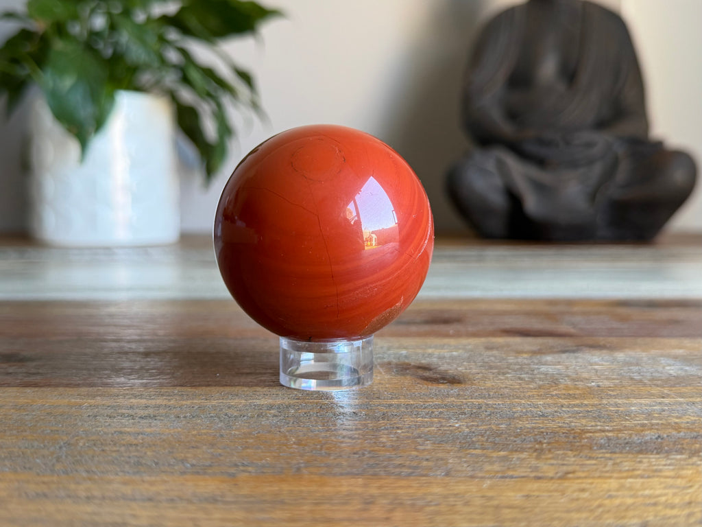 Red Jasper Sphere