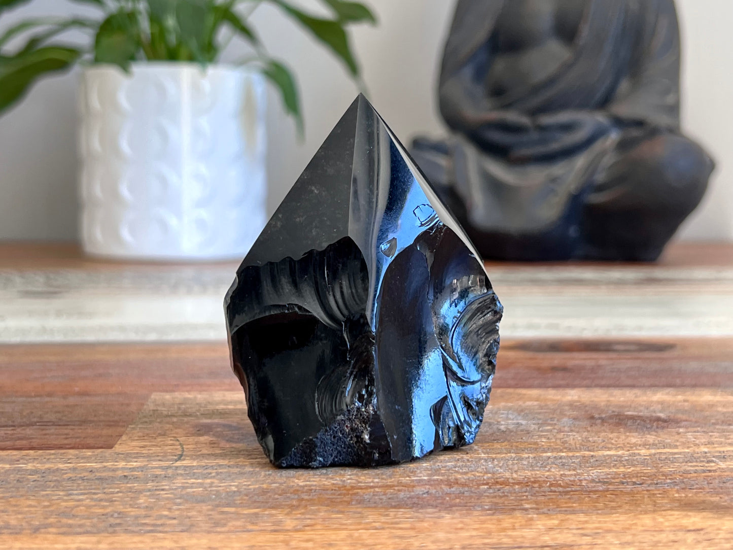 Obsidian Rough/ Polished Point