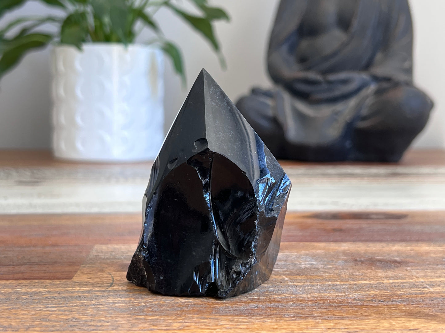 Obsidian Rough/ Polished Point