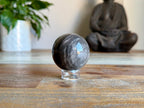 Silver Sheen Obsidian Sphere