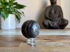 Silver Sheen Obsidian Sphere