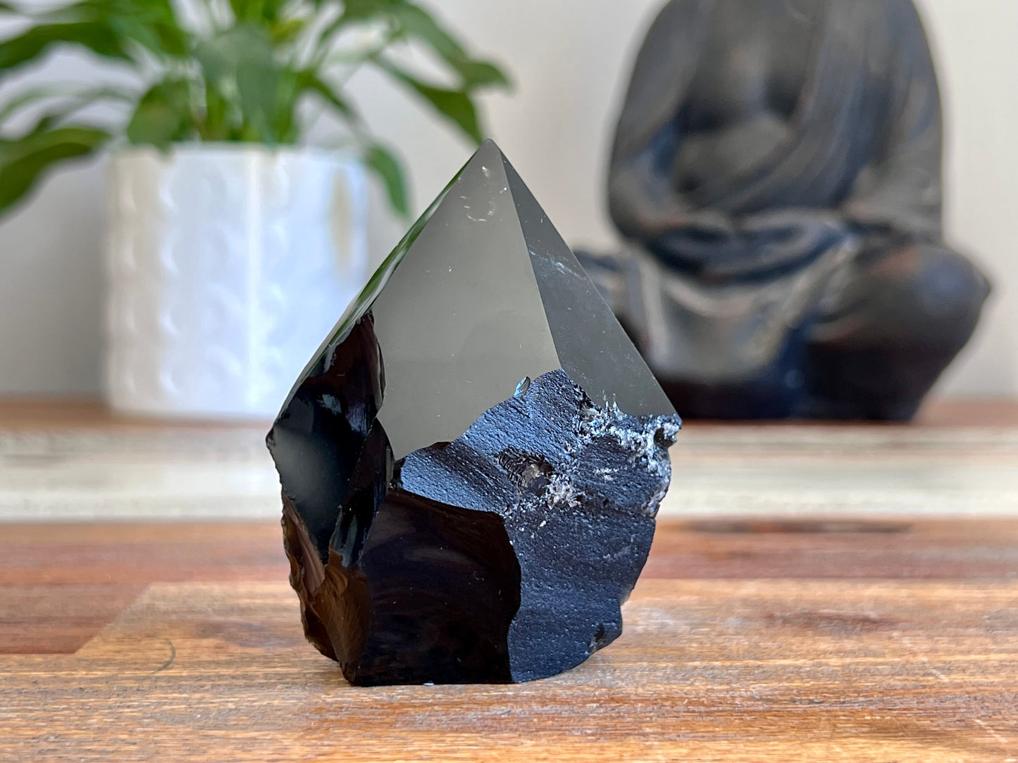 Obsidian Rough/ Polished Point