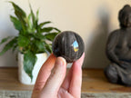 Silver Sheen Obsidian Sphere