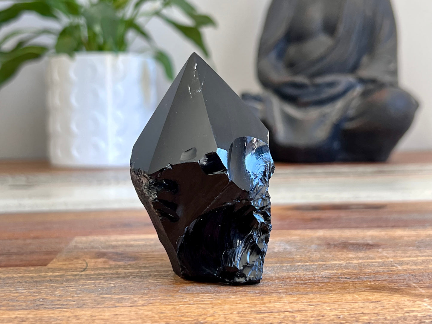 Obsidian Rough/ Polished Point