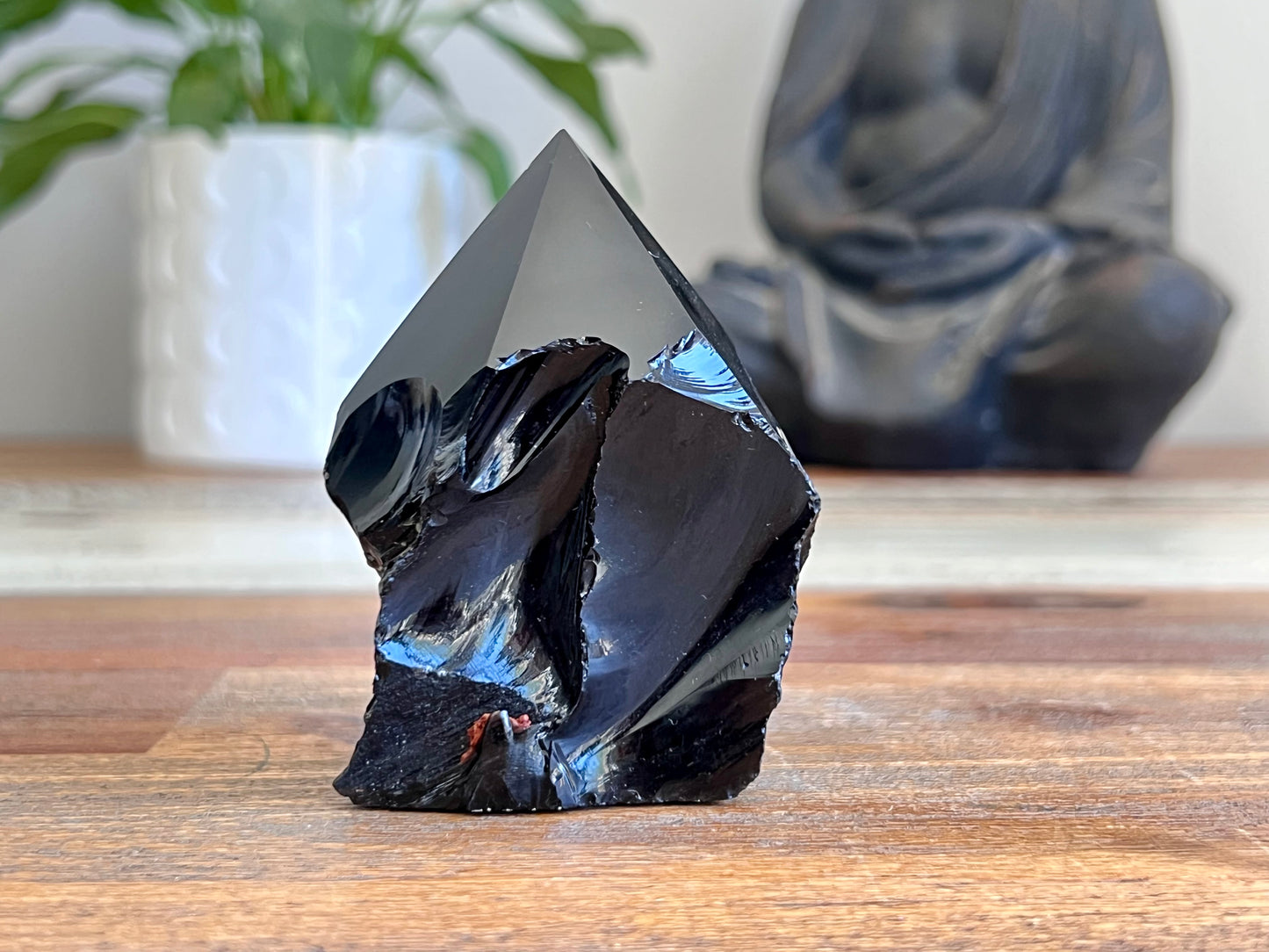 Obsidian Rough/ Polished Point