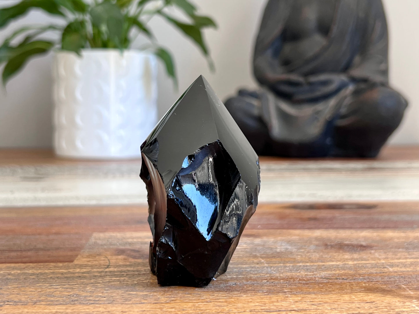 Obsidian Rough/ Polished Point