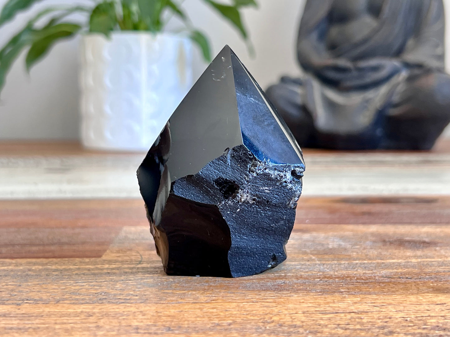 Obsidian Rough/ Polished Point