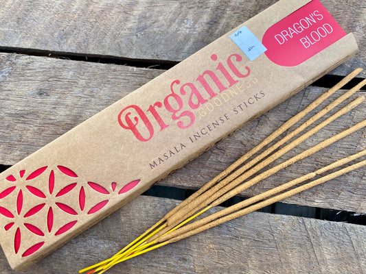 Organic Goodness Incense Sticks - Dragon's Blood