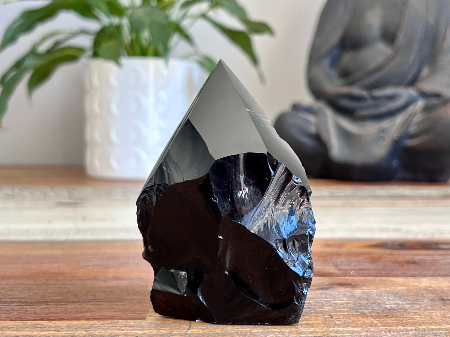Obsidian Rough/ Polished Point