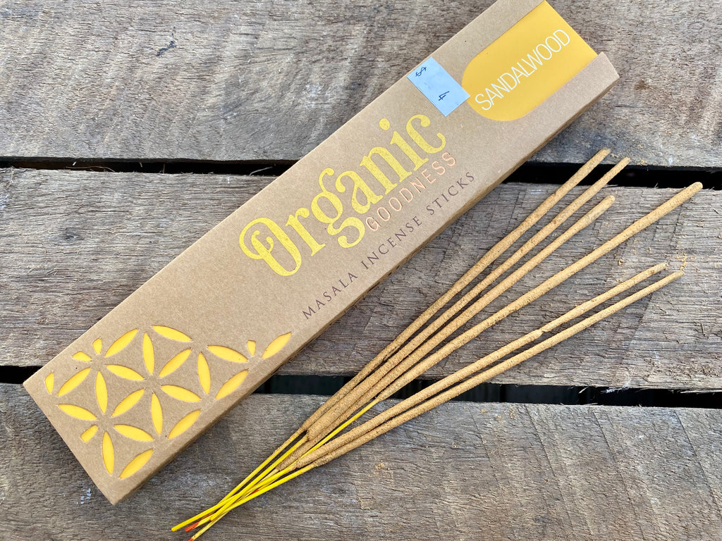 Organic Goodness Incense Sticks - Sandalwood