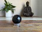 Silver Sheen Obsidian Sphere