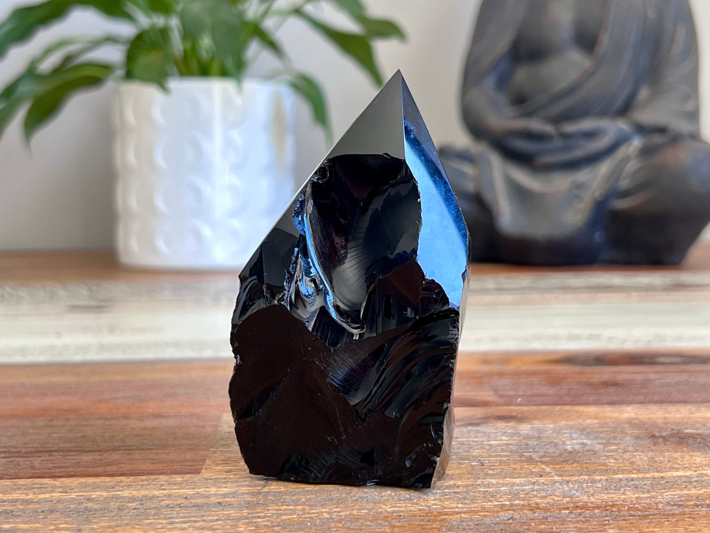 Obsidian Rough/ Polished Point