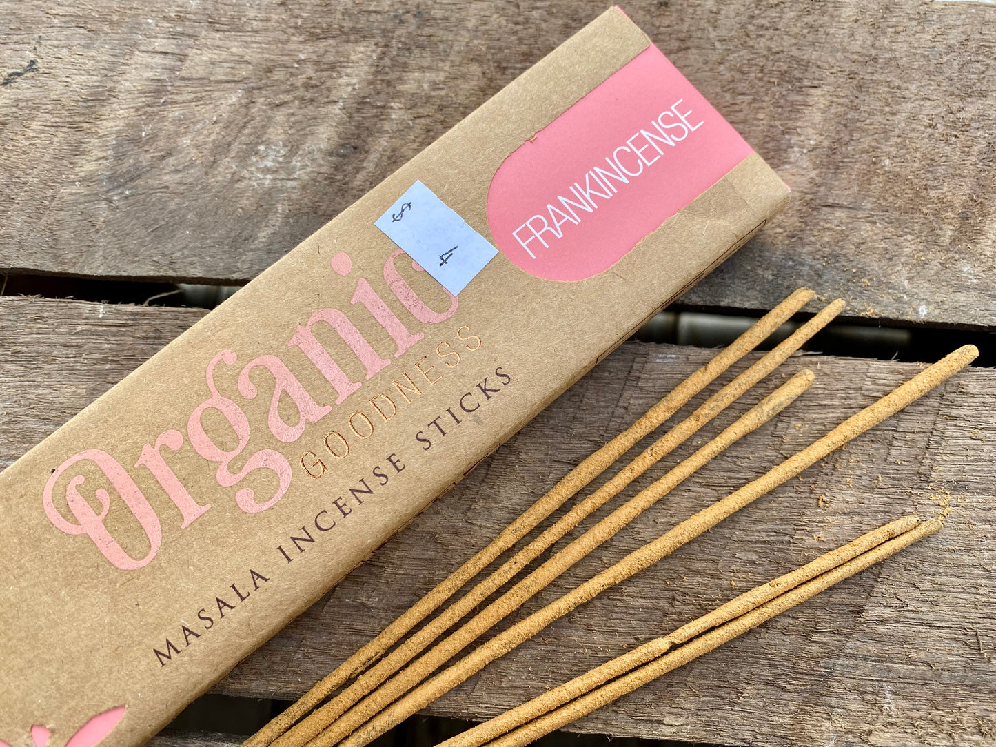 Organic Goodness Incense Sticks - Frankincense