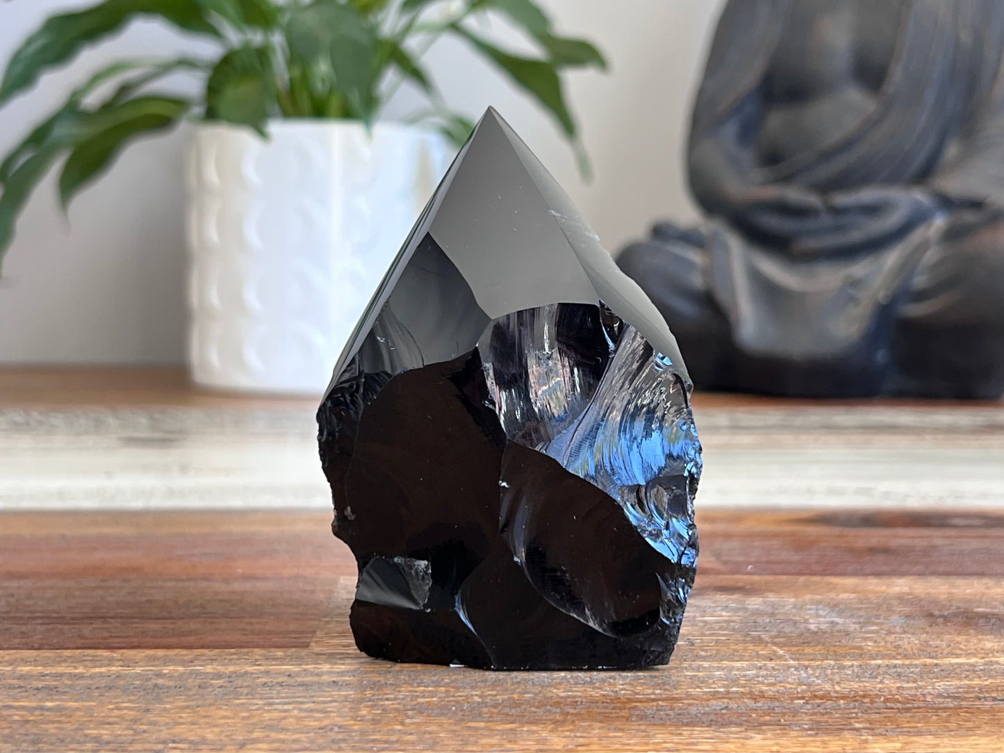 Obsidian Rough/ Polished Point