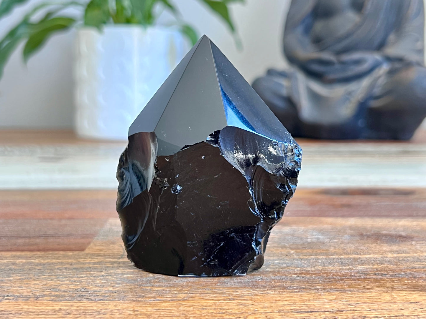 Obsidian Rough/ Polished Point