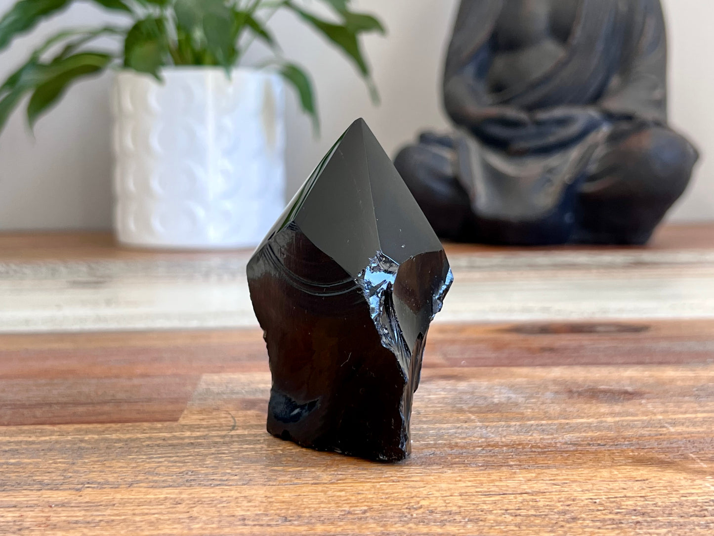 Obsidian Rough/ Polished Point