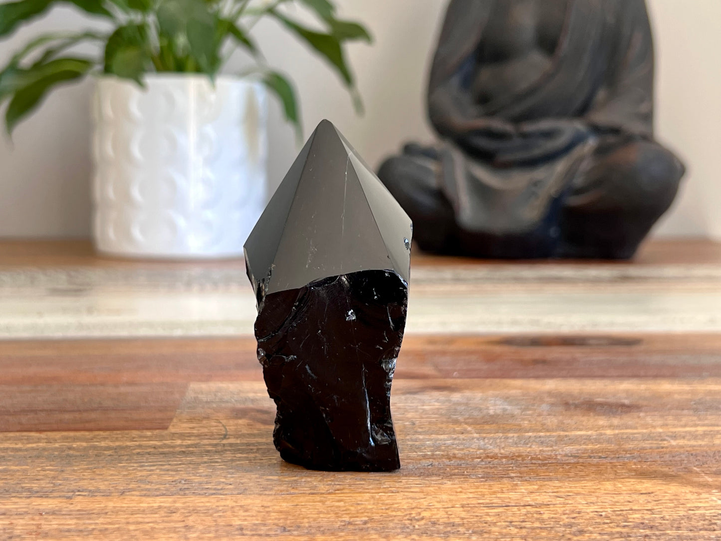 Obsidian Rough/ Polished Point