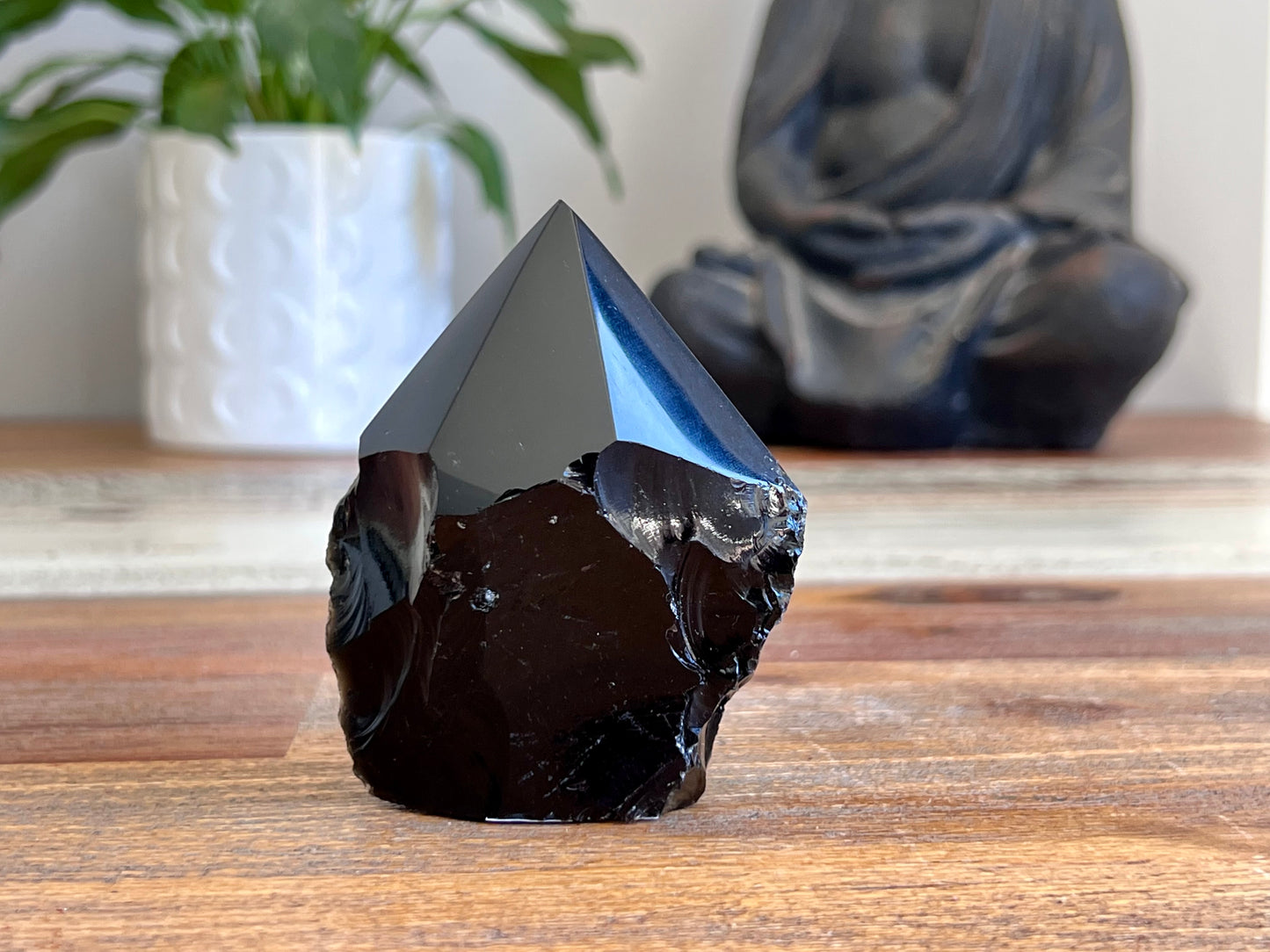 Obsidian Rough/ Polished Point