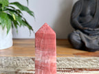 Rose Calcite Tower