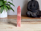 Rose Calcite Tower