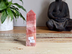Rose Calcite Tower
