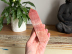 Rose Calcite Tower