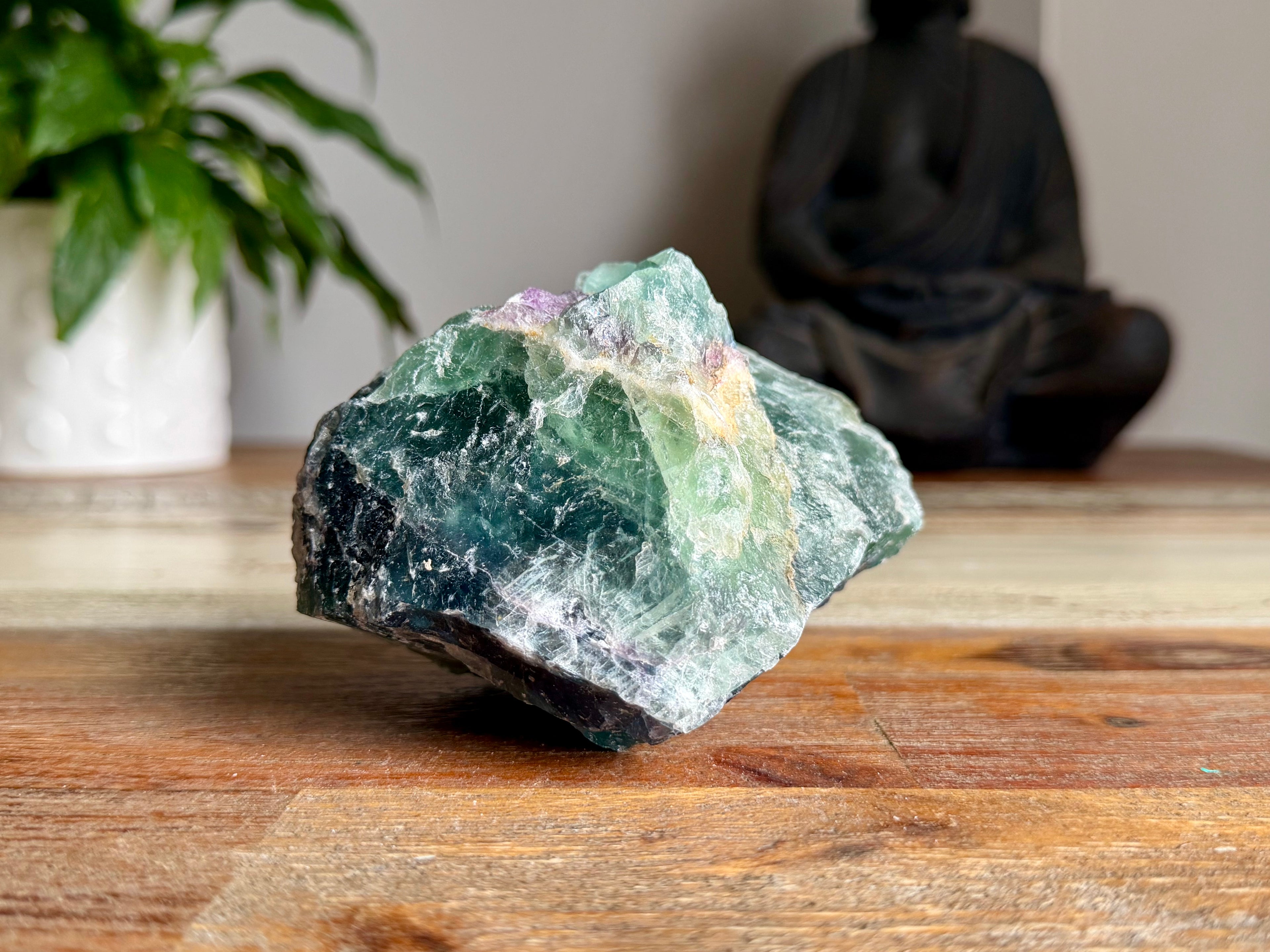 Rainbow Fluorite Rough
