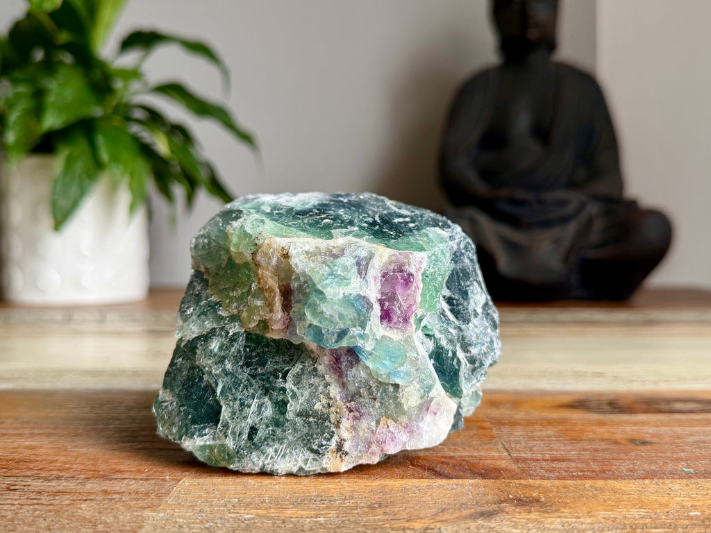 Rainbow Fluorite Rough