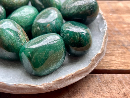 Fuchsite Tumbled Stone