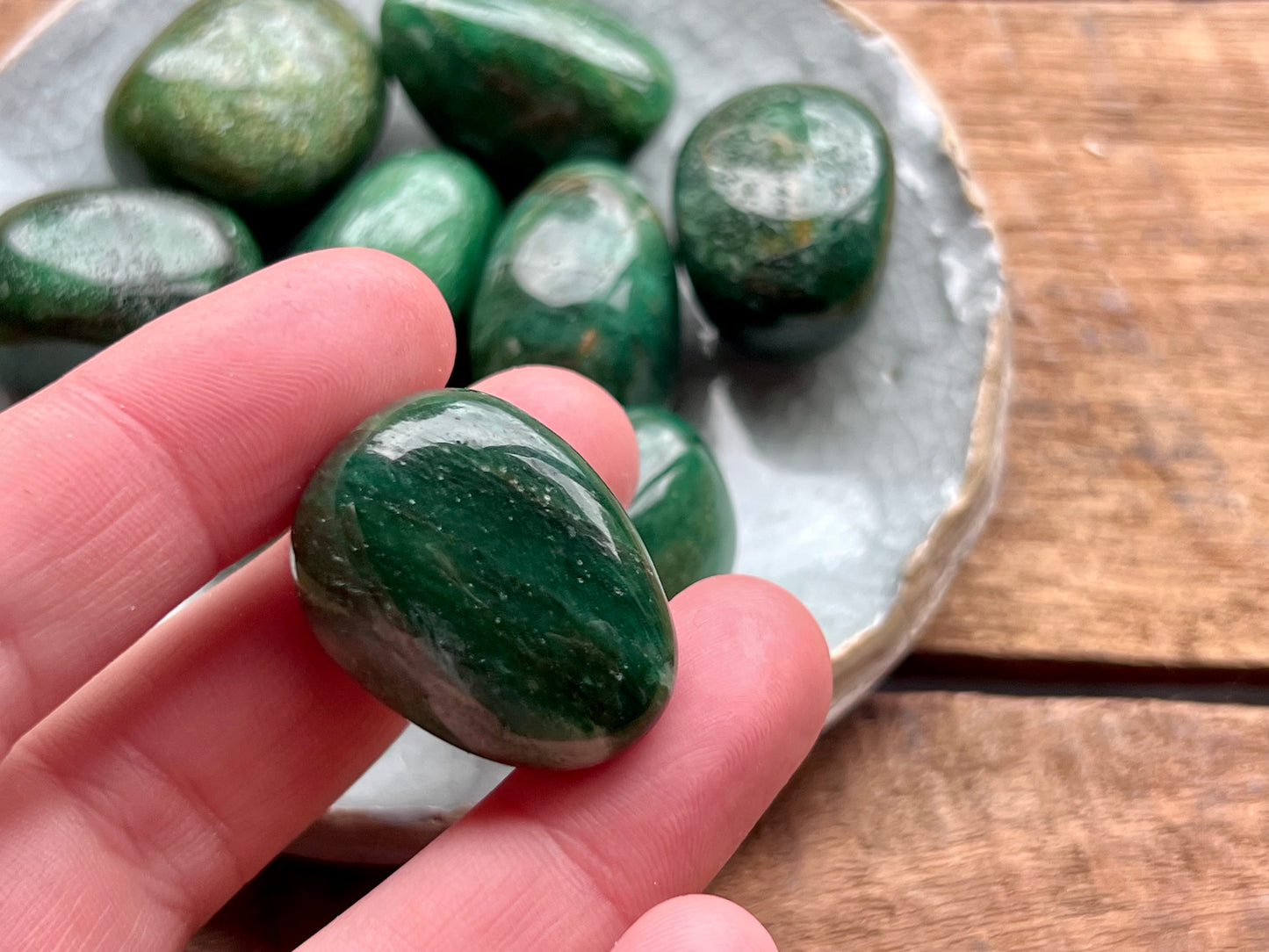 Fuchsite Tumbled Stone