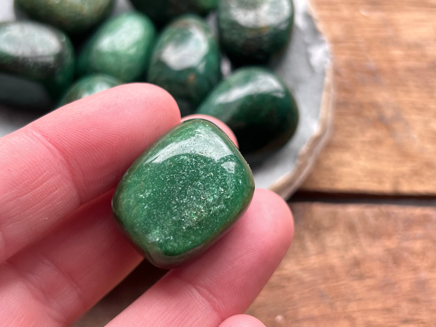 Fuchsite Tumbled Stone