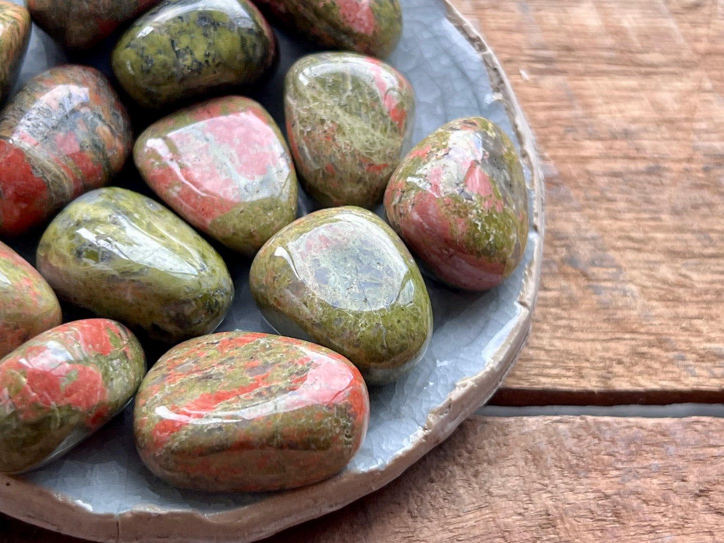 Unakite Tumbled Stone
