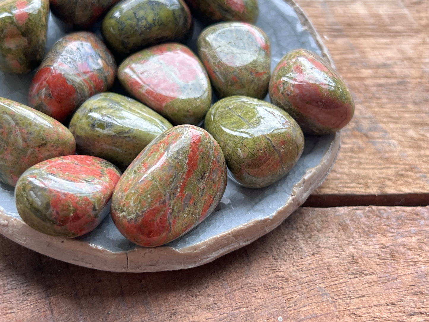 Unakite Tumbled Stone