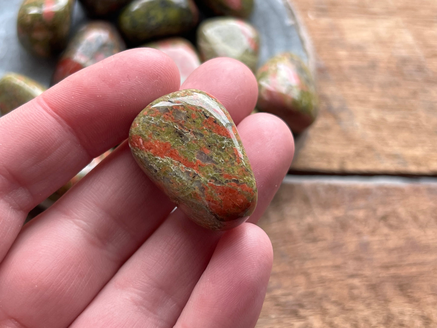 Unakite Tumbled Stone