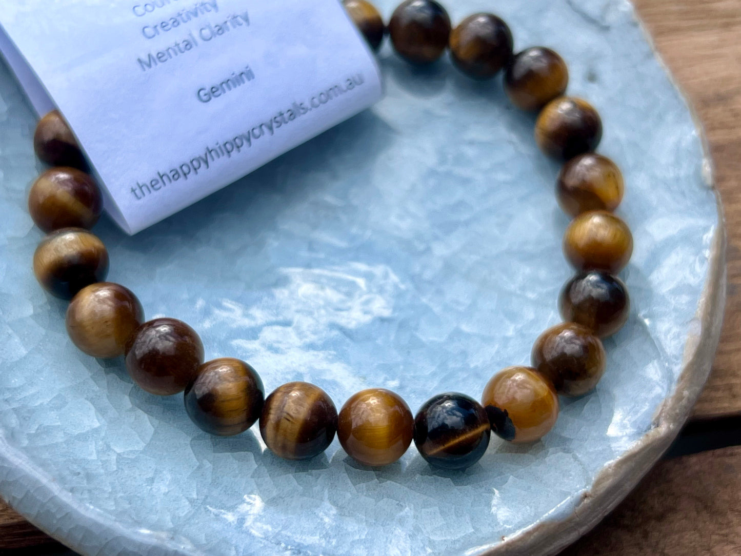 Tiger Eye Tumbled Bracelet