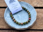 Unakite Tumbled Bracelet