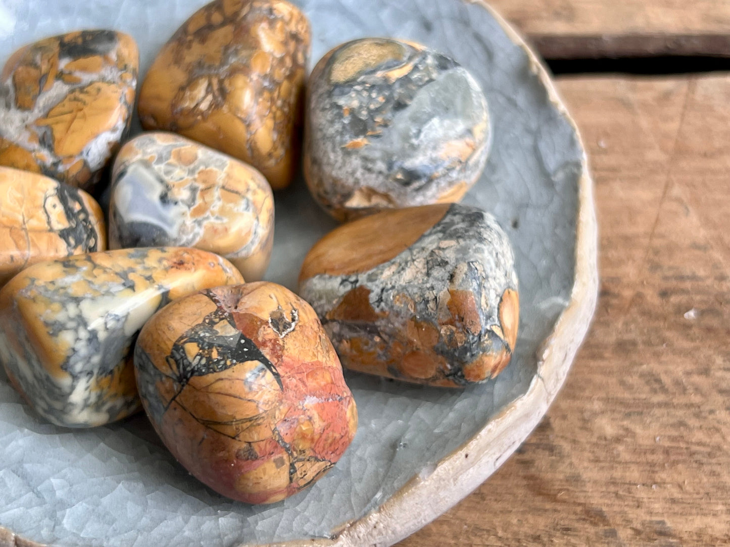 Maligano Jasper Tumbled Stone