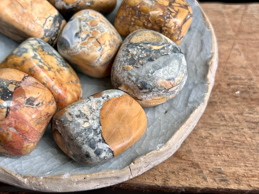 Maligano Jasper Tumbled Stone