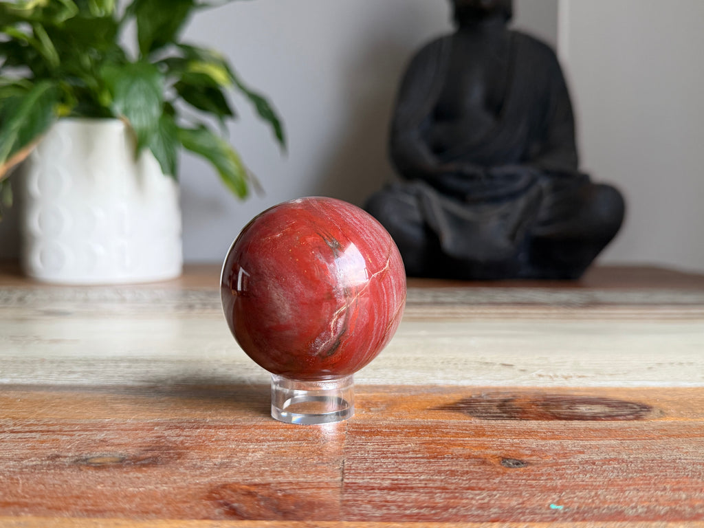Petrified Wood Sphere