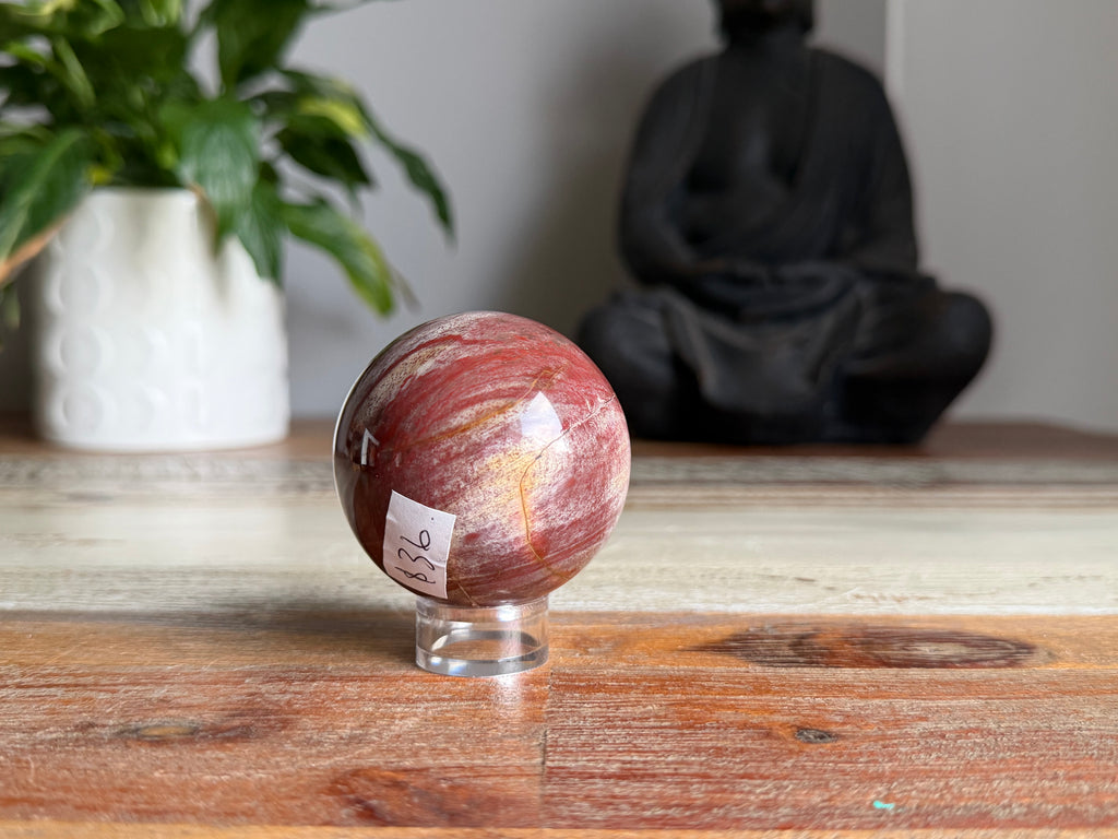 Petrified Wood Sphere