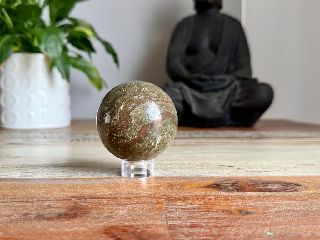 Ocean Jasper Sphere