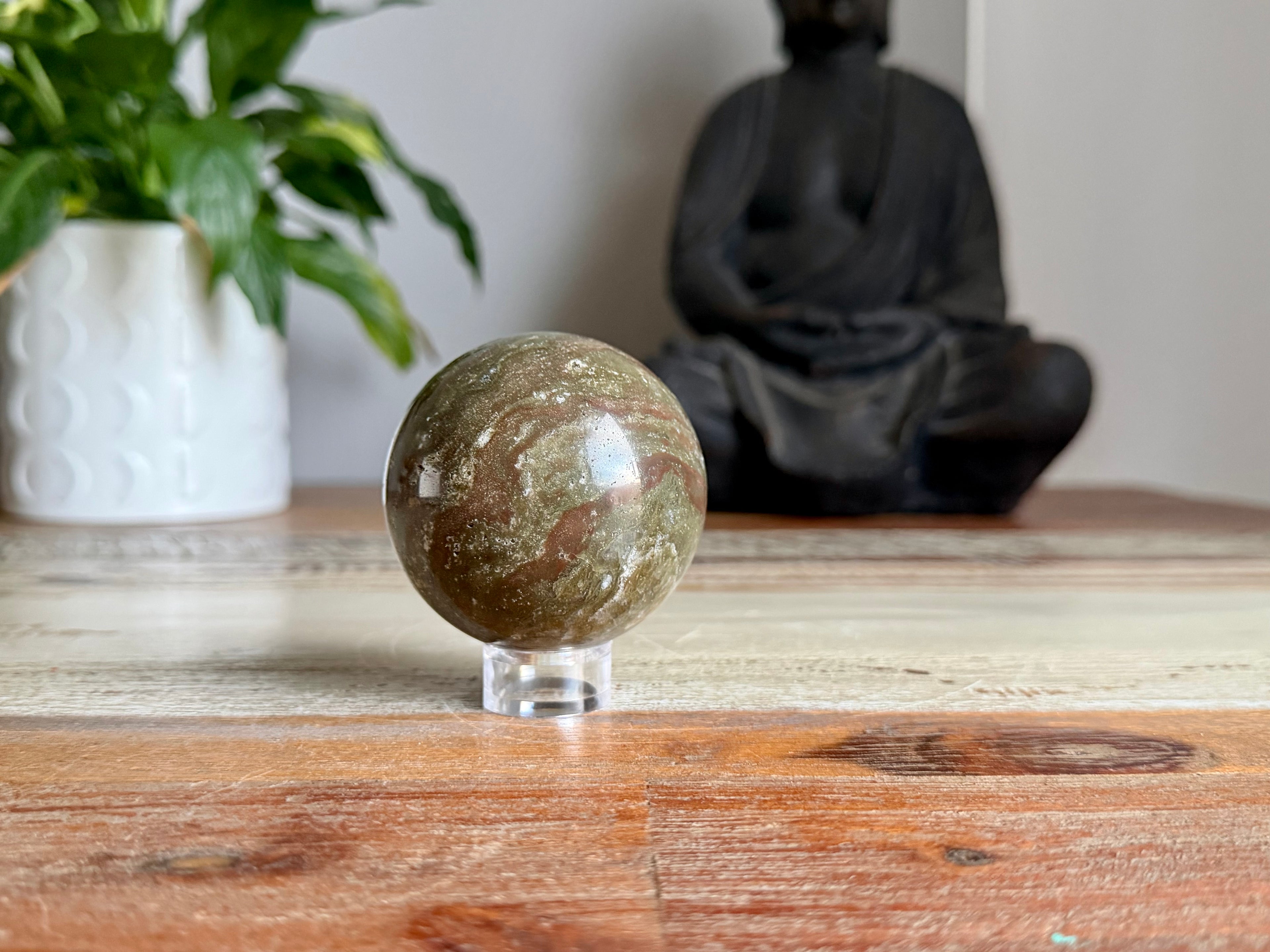 Ocean Jasper Sphere