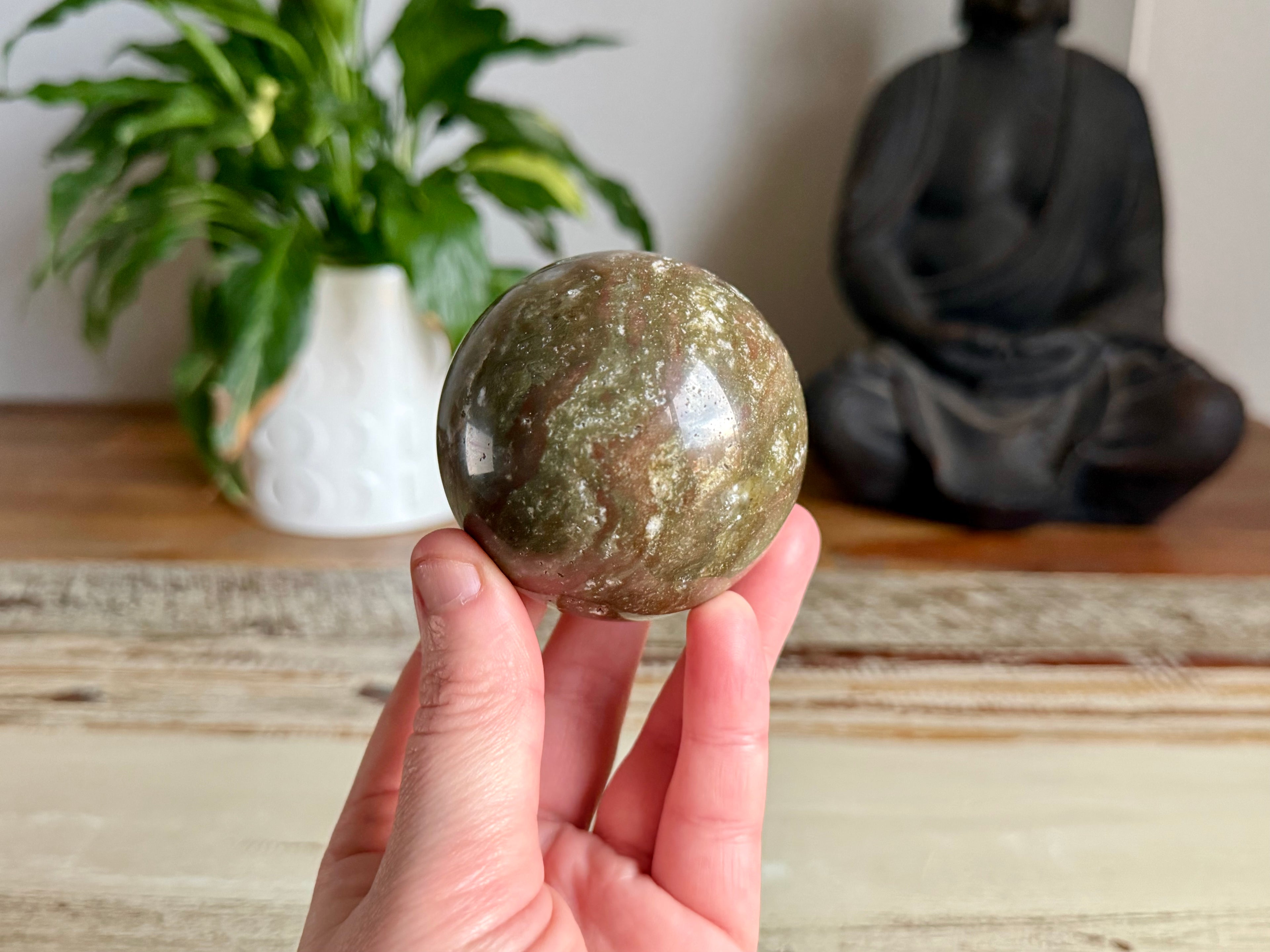 Ocean Jasper Sphere